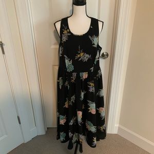 ❤️3 for $25❤️ Black Torrid Floral Dress